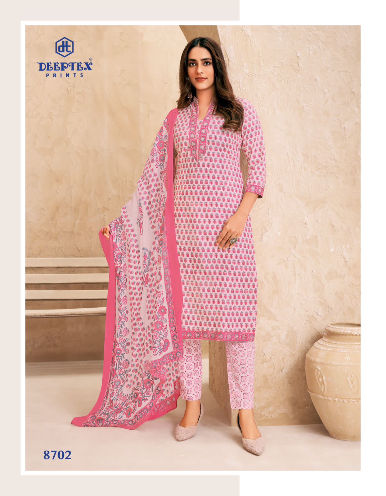 Miss India Vol 87 By Deeptex Cotton Printed Dress Material Wholesale Price In Surat
